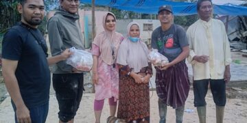 Dapur Umum PDC di Tengah Bencana Banjir Desa Bukit Suling Aceh