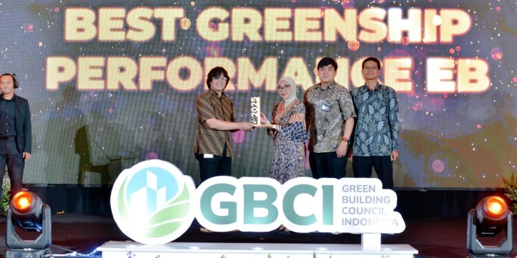 UT Sabet Penghargaan Best GREENSHIP Performance Existing Building di Ajang GREENSHIP Awards 2025