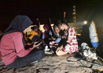 Setrum Listrik Rig Pertamina Terangi Kehidupan Warga di Tengah Banjir Aceh Tamiang