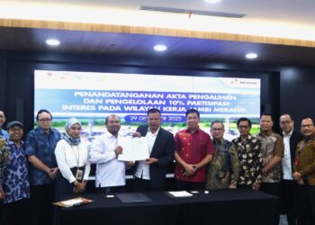 PHE Jambi Merang Alihkan PI 10% WK Jambi Merang ke PT Sumsel Energi Merang