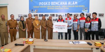 Pertagas Salurkan 8000 Paket Bantuan ke Wilayah Bencana