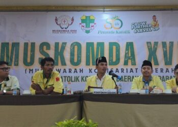 Puji Syukur! Alfian Syukur Nakhoda Baru Pemuda Katolik Jawa Barat di Muskomda XVIII