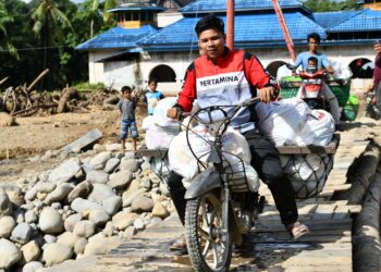 Sudah Sebulan Pertamina Hadir di Wilayah Terdampak Banjir