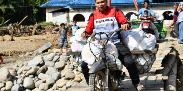 Sudah Sebulan Pertamina Hadir di Wilayah Terdampak Banjir