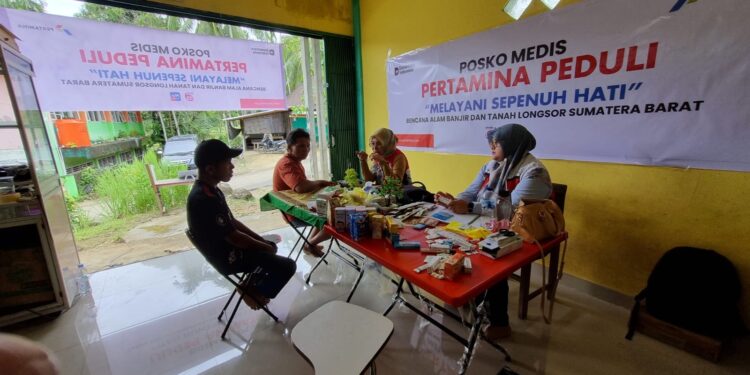 Bupati Tanah Datar Apresiasi Kinerja Pertamina dan Relawannya di Kawasan Bencana