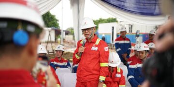 Apresiasi Wamen ESDM Atas Capaian On Stream PPC-01 PHE Jambi Merang