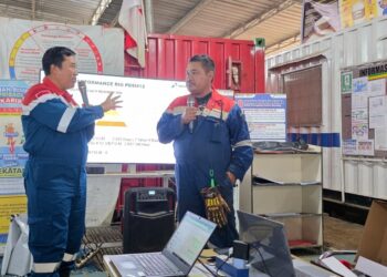 Manajemen Pertamina Drilling Gelar Management Walkthrough ke Beberapa Rig