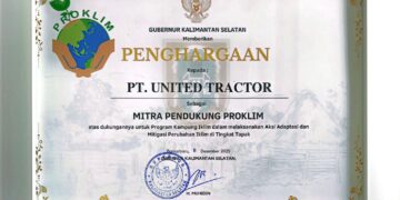 UT Banjarmasin Gondol Penghargaan Program Kampung Iklim