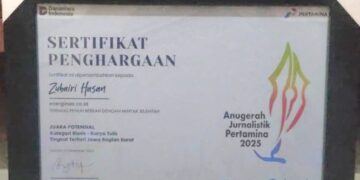 Sekali Lagi, Jurnalis Energindo Raih Anugerah Jurnalistik Pertamina 2025