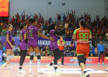 Target Tahap I Tim Voli Pertamina Tercapai