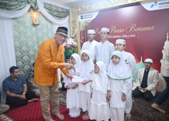 Pertamina Drilling Gelar Bukber Bersama Anak Yatim