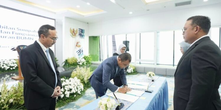 Perkuat Tata Kelola BUMN, Wakil Kepala II BP BUMN Lantik Pejabat Administrator dan Fungsional