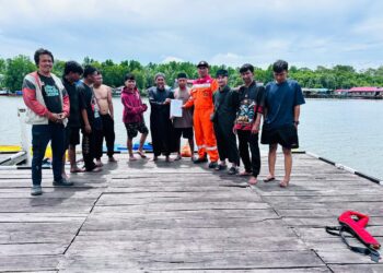 Alhamdiulillah! Tujuh Nelayan Berhasil Selamat Setelah Terombang-ambing Dua Hari di Selat Makassar 