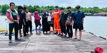 Alhamdiulillah! Tujuh Nelayan Berhasil Selamat Setelah Terombang-ambing Dua Hari di Selat Makassar 