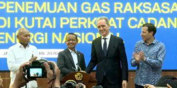 Menteri Bahlil Sumringah, ENI Temukan Sumber Gas Raksasa di Perairan Kaltim