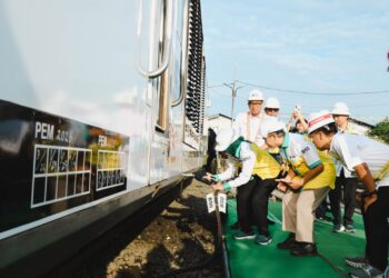 B50 Diujicobakan pada Kereta Api. Begini Penampakan Hasilnya