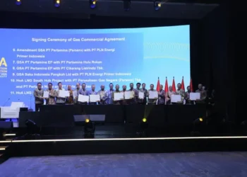 Perjanjian Jual Beli Gas Milik PHE Diteken