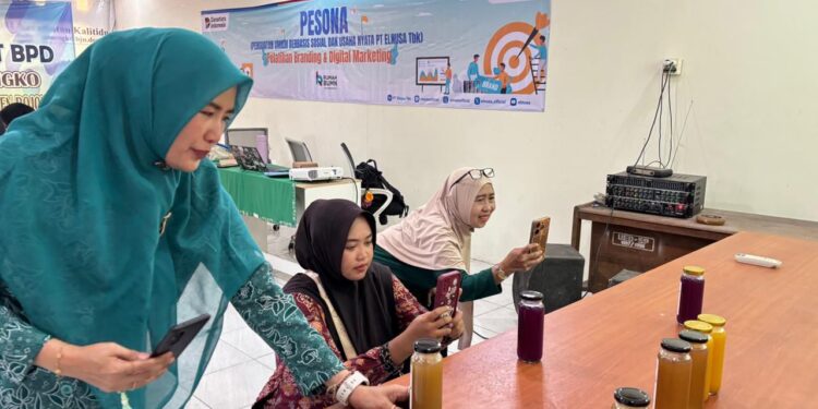 Elnusa Support UMKM Bojonegoro Rambah Pasar Digital