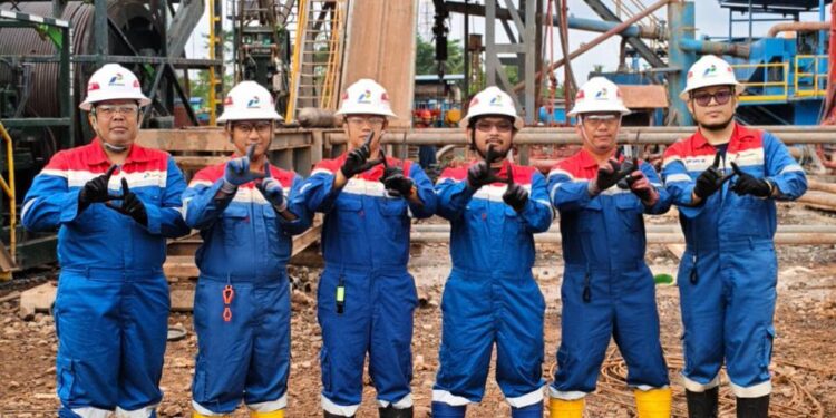 Pemboran Sumur Pengembangan MJ-169 Pertamina EP Ramba Field Dilaporkan Sukses