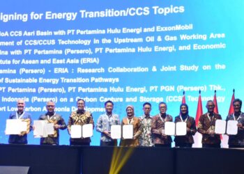 Kolaborasi PHE, ExxonMobil, SK Innovation dan SK Earthon Sepakat Studi Proyek CCS Lintas Batas Indonesia–Korsel