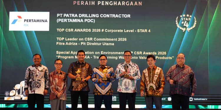 Wooww! Program Pengembangan Masyarakat PDC Sabet Tiga Penghargaan di TOP CSR Awards 2026