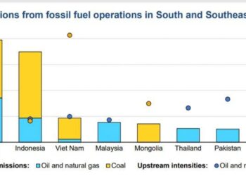 Indonesia Peringkat Kedua Emisi Metana Energi Fosil di Asia Tenggara dan Selatan