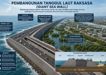 Pembangunan Giant Sea Wall, Solusi Atau Malah Berisiko?