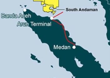 PPTIM: Skema Pengolahan Gas Melalui Fasilitas Terapung Lapangan Tangkulo Blok South Andaman di Lepas Pantai Mesti Dikaji Ulang
