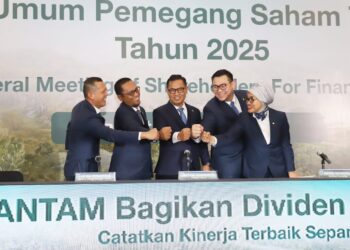 ANTAM Bagikan Dividen Rp 5,04 Triliun, Cetak Sejarah Kinerja Terbaik