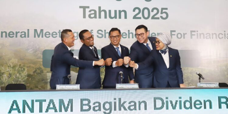 ANTAM Bagikan Dividen Rp 5,04 Triliun, Cetak Sejarah Kinerja Terbaik