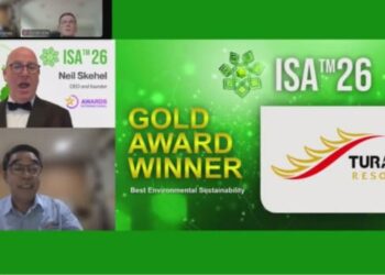 Turangga Resources Sabet Penghargaan di Ajang International Sustainability Awards 2026