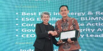 Pertagas Sabet Best of The Best ESG of The Year di Ajang Indonesia Sustainability Award 2026