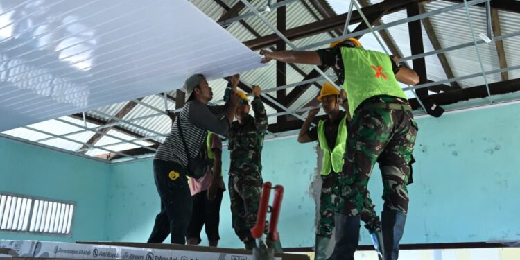 Gandeng TNI, Kemendikdasmen Percepat Rekonstruksi dan Renovasi Sekolah di Aceh