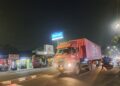 Areal perusahaan Panasonic di Gandaria Cimanggis Jl Raya Bogor Jakarta Timur. Foto Sofyan Badrie
