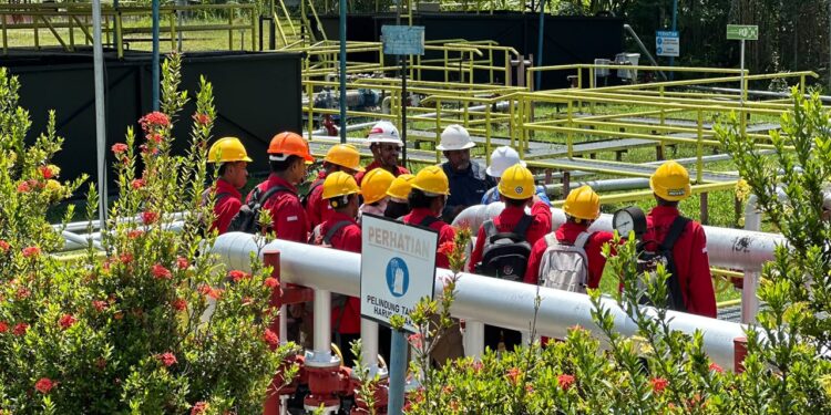 PEP Papua Field Terima Kuliah Lapangan Mahasiswa UNIPA