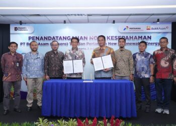 PTBA dan PNRE Jajaki Pengembangan PLTS di Lahan Pascatambang