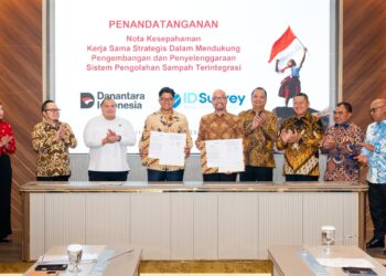 IDSurvey dan Danantara Investment Management Jalin Kerja Pengolahan Sampah Terintegrasi