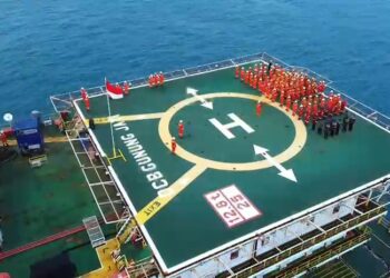 Nasionalisme Kru Rig Pertamina Drilling di Tengah Peringatan HUT ke 81 Kemerdekaan RI