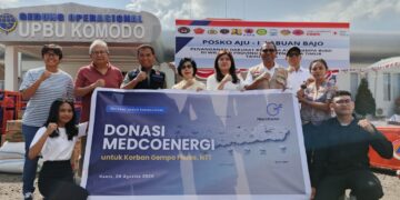 Gerakan MedcoEnergi Peduli Korban Terdampak Gempa NTT