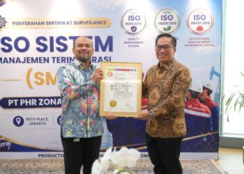 Pertahankan Sertifikasi ISO Sistem Manajemen Terintegrasi, PHR Perkuat Tata Kelola dan Keunggulan Bisnis