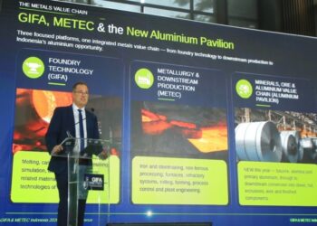 GIFA dan METEC Indonesia 2026, Ajang Pertemuan Pengecor Logam, Metalurgi, Pengolahan Aluminium, dan Hilirisasi