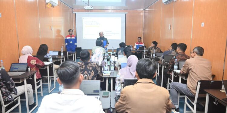 Perwira SCM PHR Digembleng Pengetahuan Dasar Pengeboran di IDTC, Indramayu, Jabar