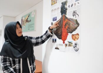 Akademisi UPER: Waspada! Walau Erupsi Anak Krakatau Melandai