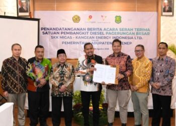 Alhamdulillah! Warga Pagerungan Besar Sumenep Bisa Nikmati Setrum Listrik 24 Jam