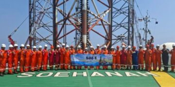 SKK Migas dan SAKA Energi Sepinggan Optimis Ngebor Sumur Eksplorasi Saka Manpatu-1