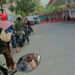 Antrean Kendaraan Roda Dua Mengular Setiap Hari di SPBU Depok Jabar dan Bali