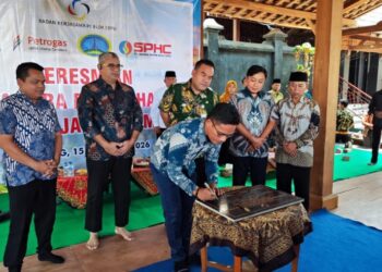 SPHC Resmikan Pembangunan Gapura Pesarean Eyang Jati Kusumo di Janjang