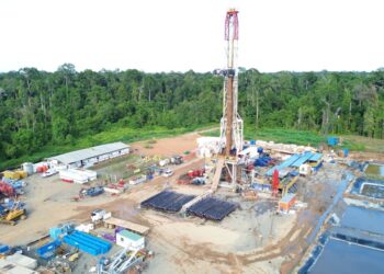 Rig PDSI Sukses Ngebor Sumur Pengembangan BNG-084 di Struktur Benuang, Field Adera, Sumsel