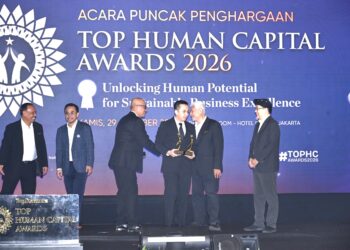 Pertamina Drilling Ditahbiskan jadi TOP Human Capital Awards 2026 Bintang Lima